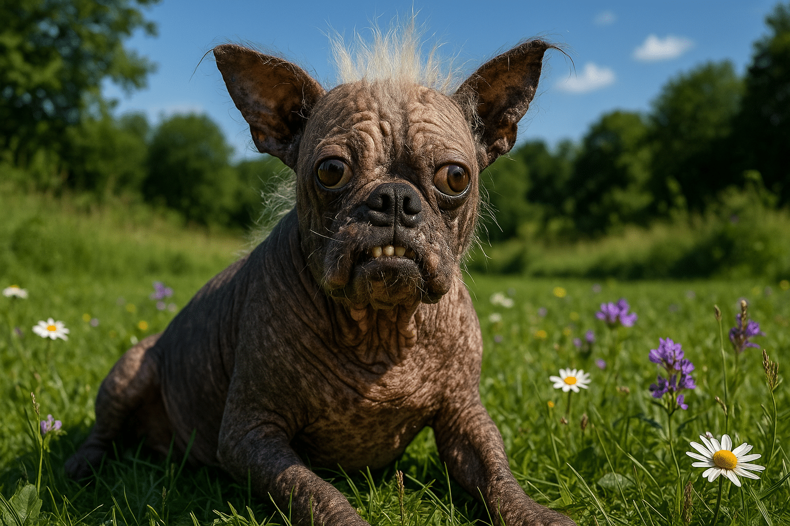 chien le plus moche au monde