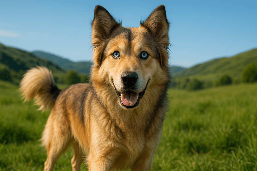 Golden Retriever Croise Husky