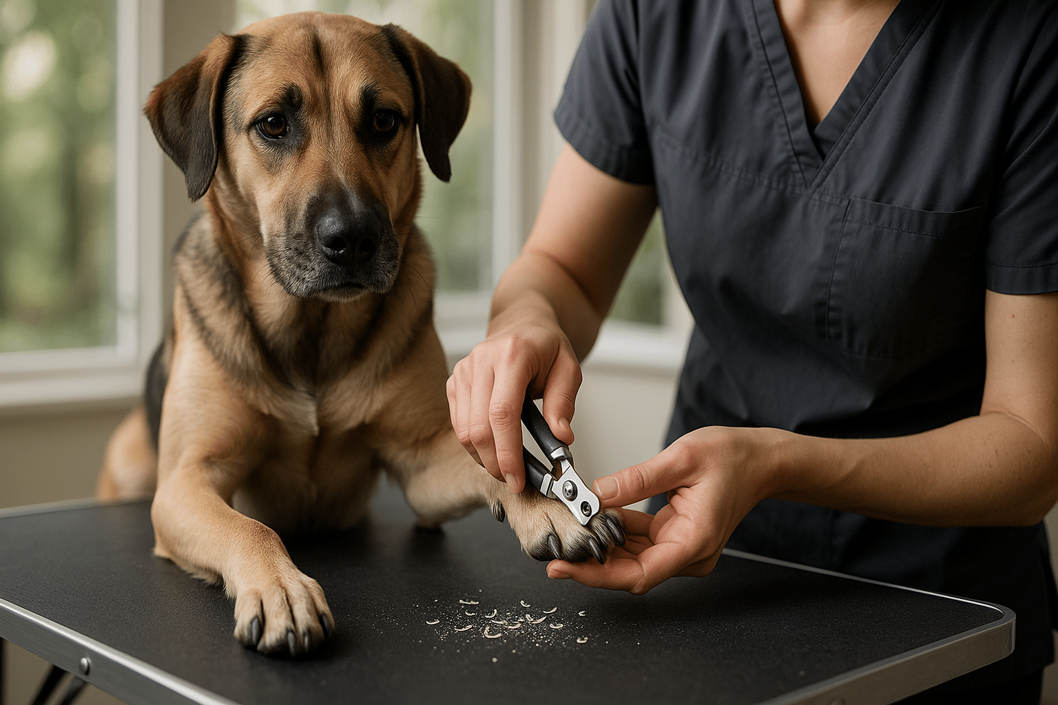 couper les ongles chien